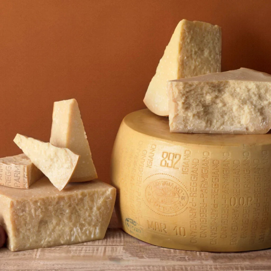 Whole Wheel Parmigiano Reggiano, Approximately 80 lbs.