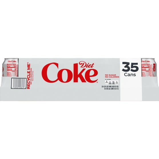 Coca-Cola Diet Coke, 12 fl oz, 35 ct