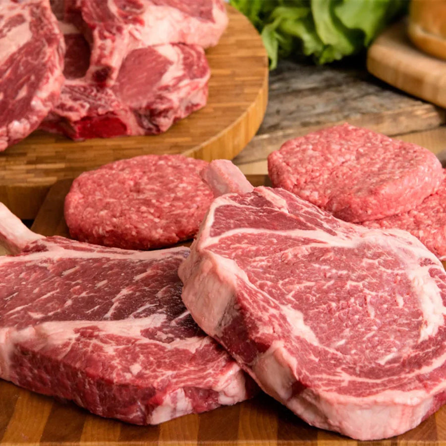 D’Artagnan Gourmet Steak & Burger Grill Pack, 20 Total Packs, 16 Lbs. Total