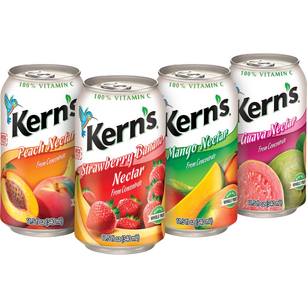 Kern's Nectar, Variety Pack, 11.5 fl oz, 30 ct
