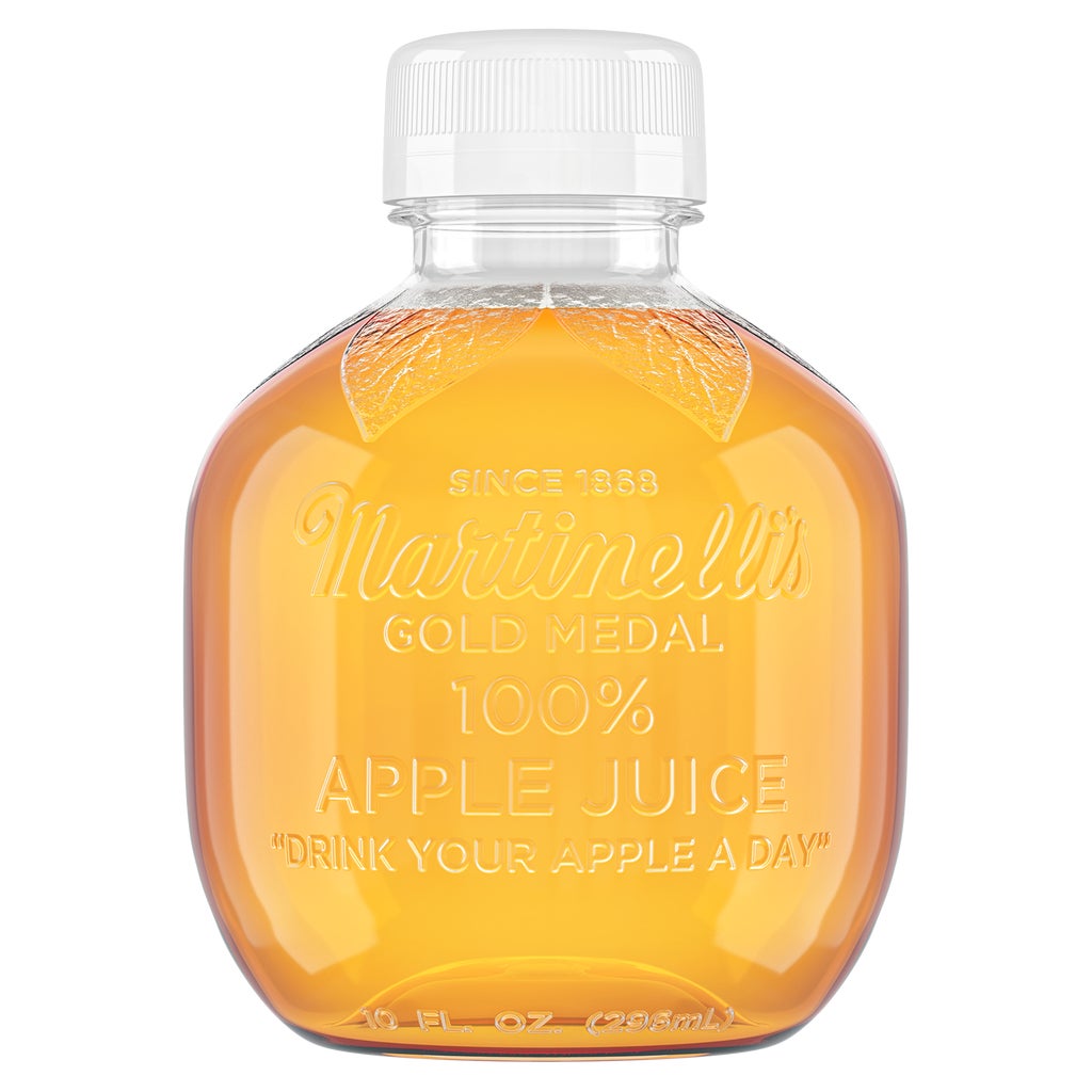 Martinelli's 100% Apple Juice, 10 fl oz PET Bottle, 24 ct