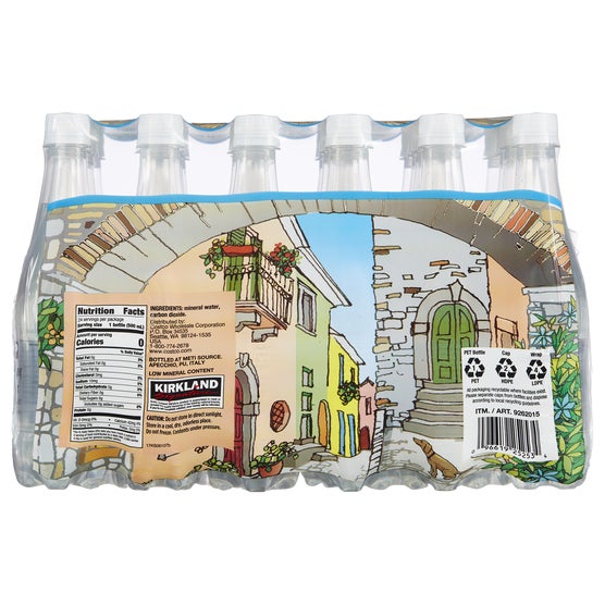 Kirkland Signature Italian Sparkling Water, 16.9 fl oz, 24 ct