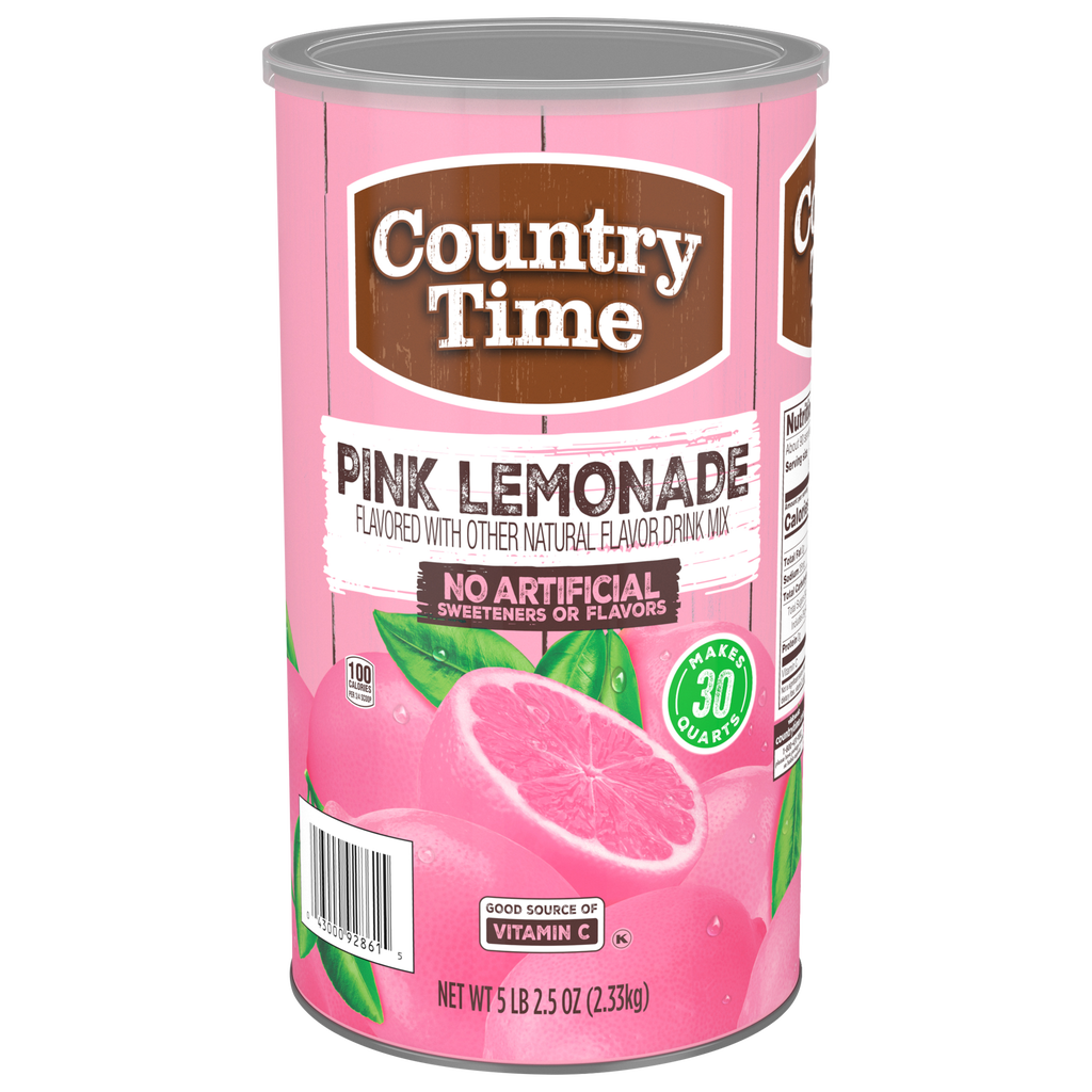 Country Time Drink Mix, Pink Lemonade, 82.5 fl oz