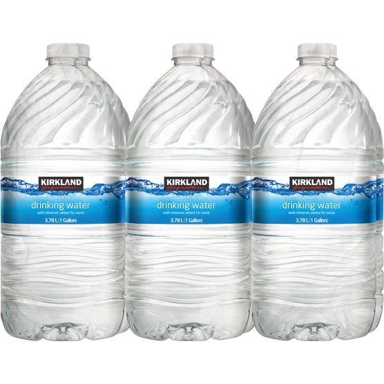 Kirkland Signature Purified Drinking Water, 1 Gallon, 6 ct