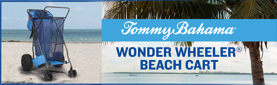 Tommy Bahama Wonder Wheeler Beach Cart - image 15