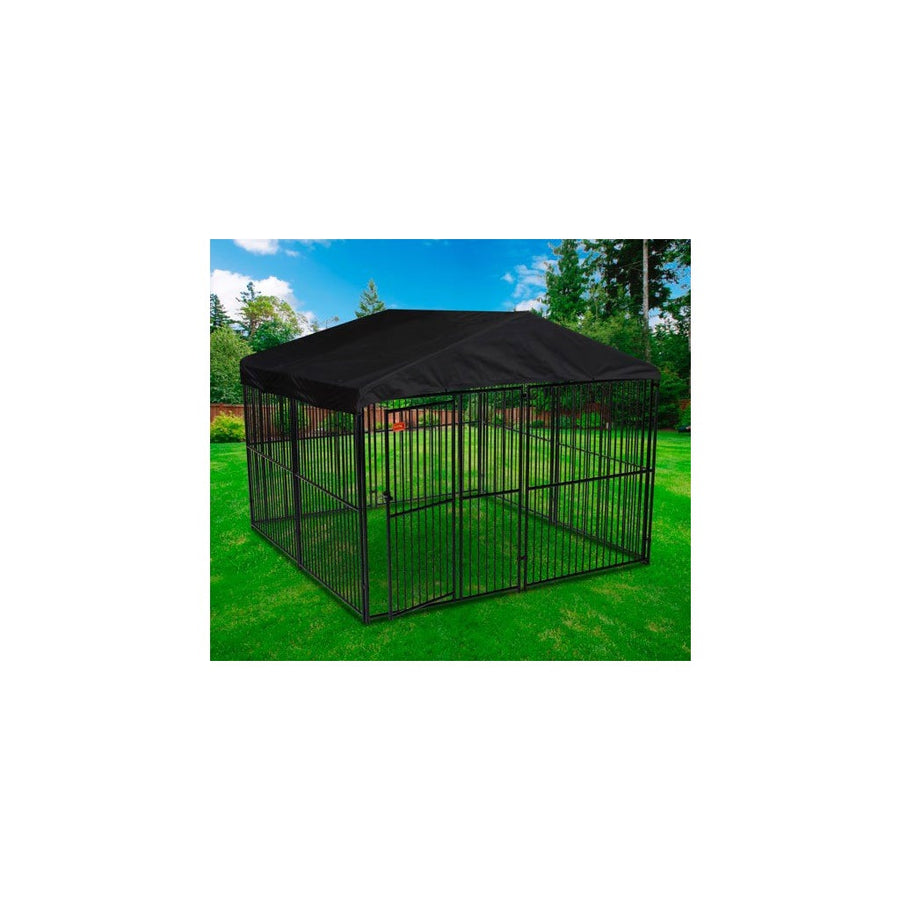 Lucky Dog European Style Kennel with Cover and Frame