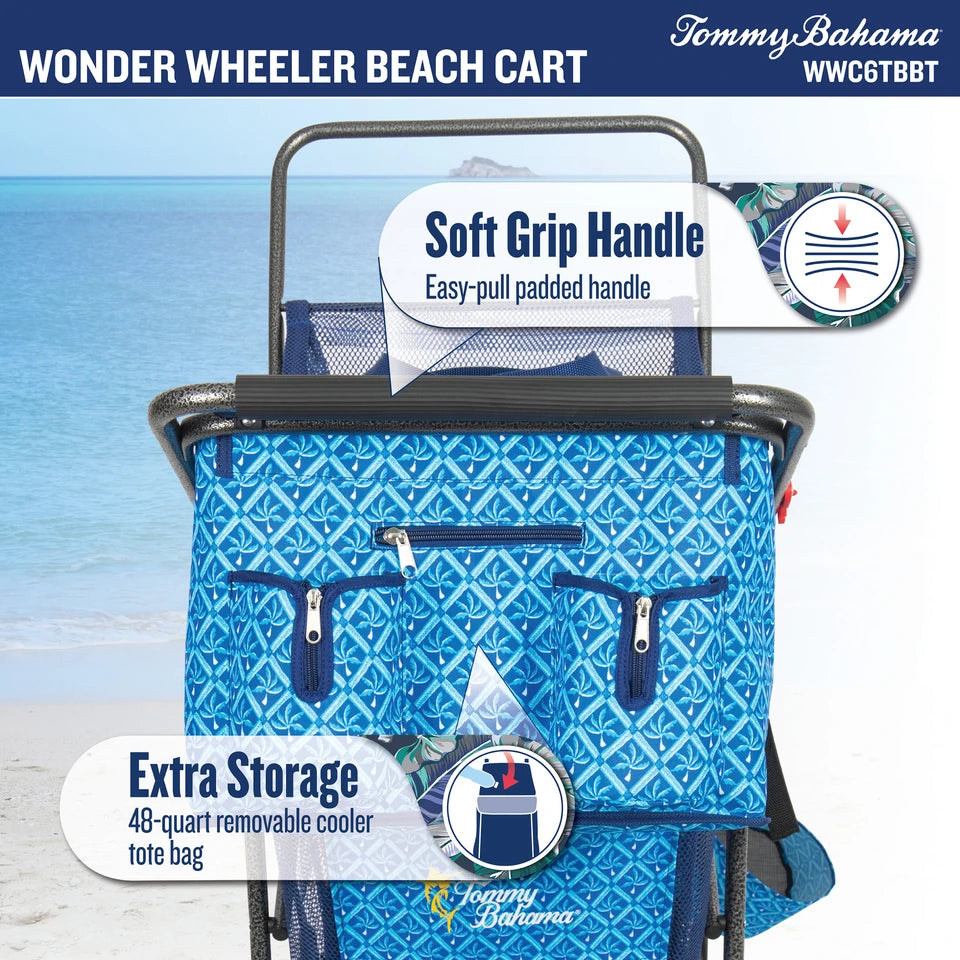 Tommy Bahama Wonder Wheeler Beach Cart - image 27