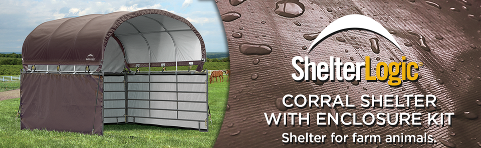 ShelterLogic Corral Equine Shelter and Enclosure Kit, 12' x 12' - image 11