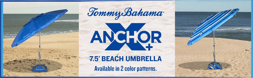 Tommy Bahama 7.5ft Beach Umbrella With Anchorx+ - image 12