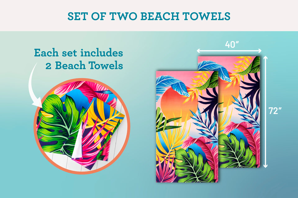 Harbor Bay Beach Towels, 2-pack - image 34