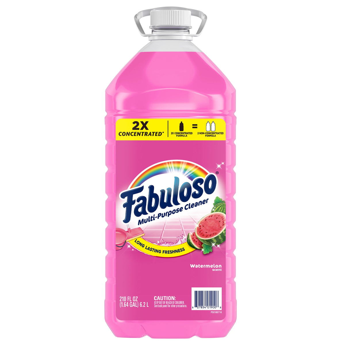 Fabuloso Multi-Purpose Cleaner, 2x Concentrated, Watermelon Scent, 210 fl oz