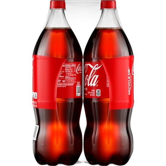 Coca-Cola Original Taste, 2 Liter, 4 ct