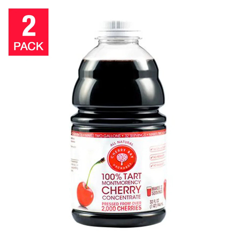 Cherry Bay Orchards Tart Cherry Concentrate 32 fl. oz., 2-pack