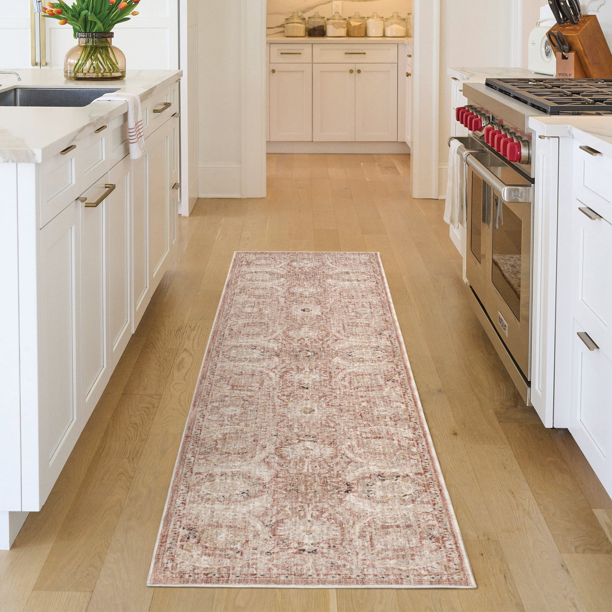 Nourison Antiqua Runner Rug, Leigh, 2'2” x 10'
