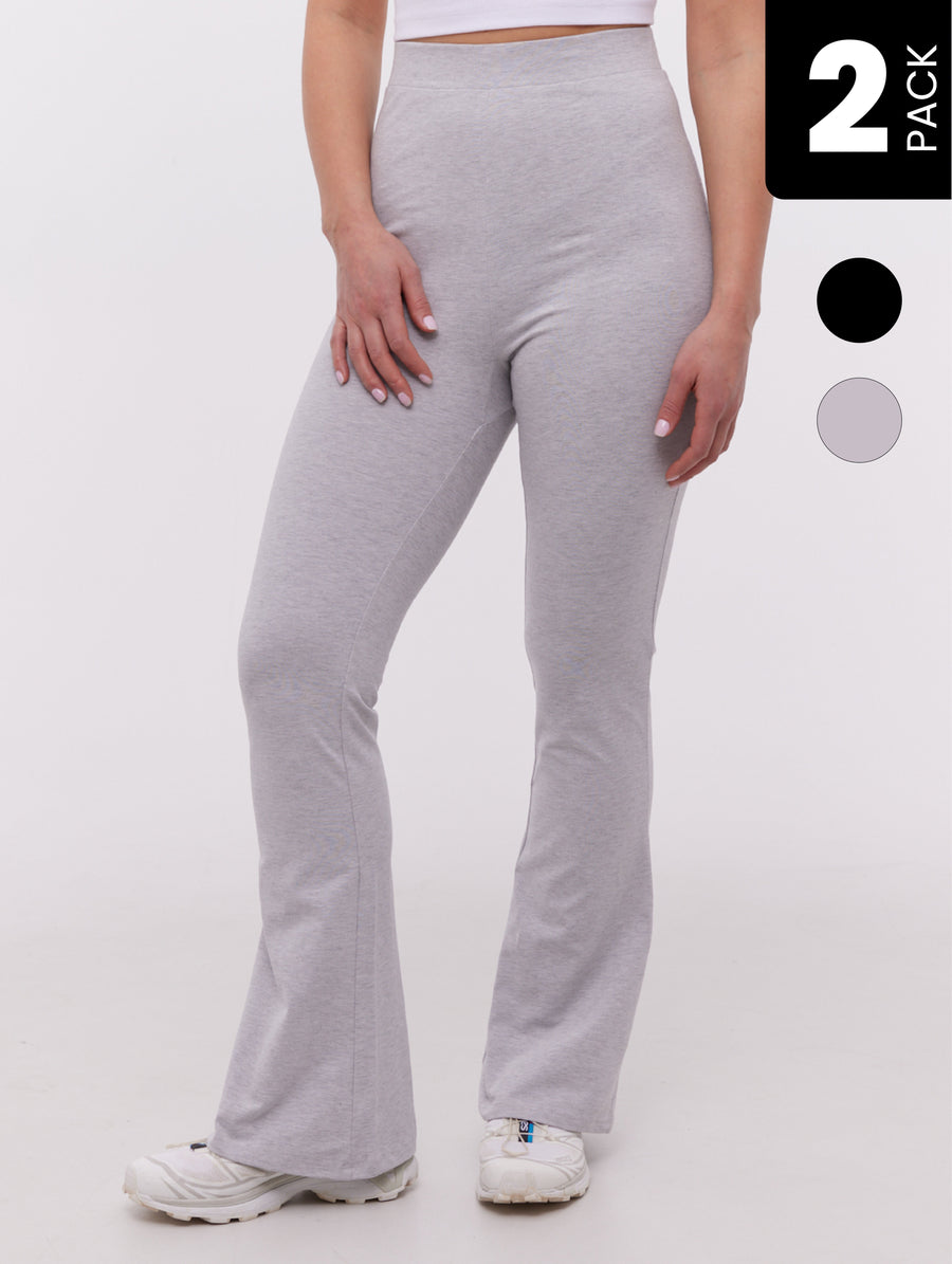 Layra Flared Leggings 2-Pack
