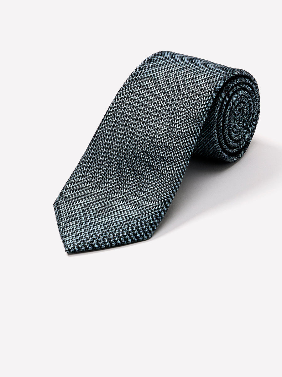 Solid Regular Textured Tie