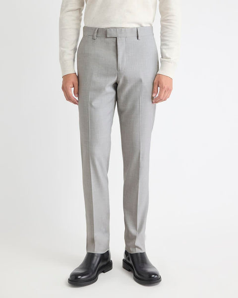 Essential Slim  Fit Light Grey Suit Pant