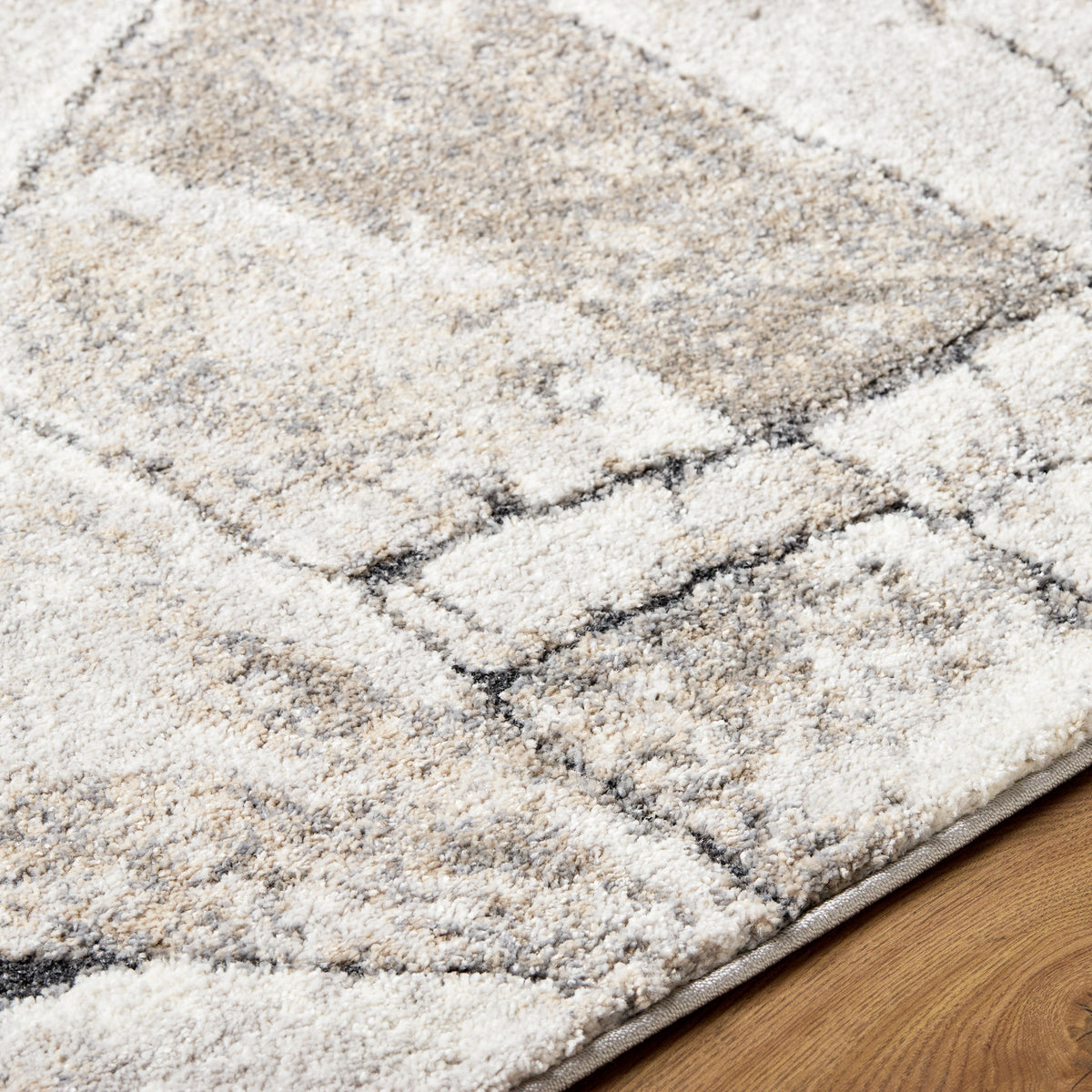 Surya Quesada Area Rug, Slate Gray, 7’10” x 10’