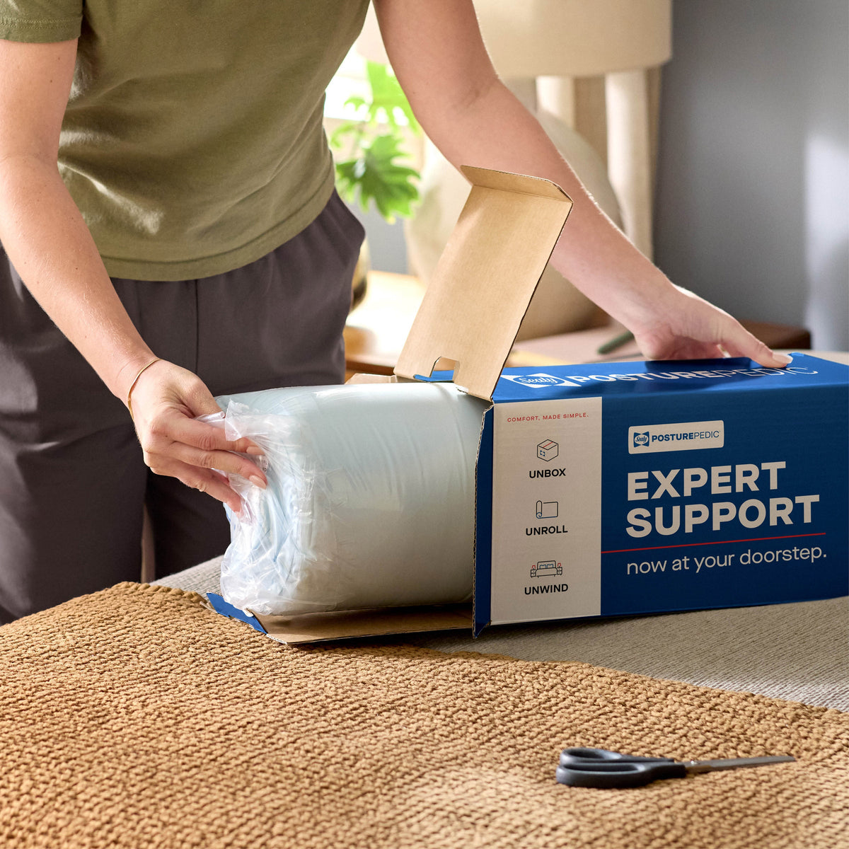 Sealy Posturepedic Core Support Memory Foam Pillow