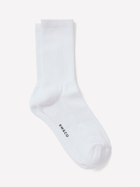 Solid Low Crew Socks