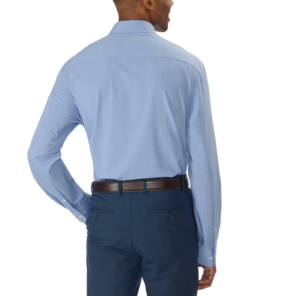[color:navy] Calvin Klein Men's Dress Shirt - Navy - image 6