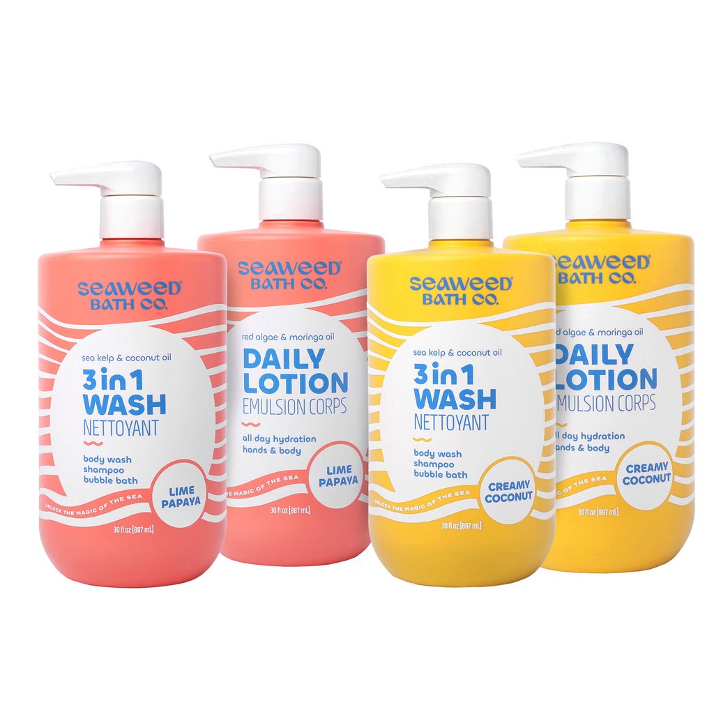 Seaweed Bath Co. 3-in-1 Wash and Body Lotion Set - product image