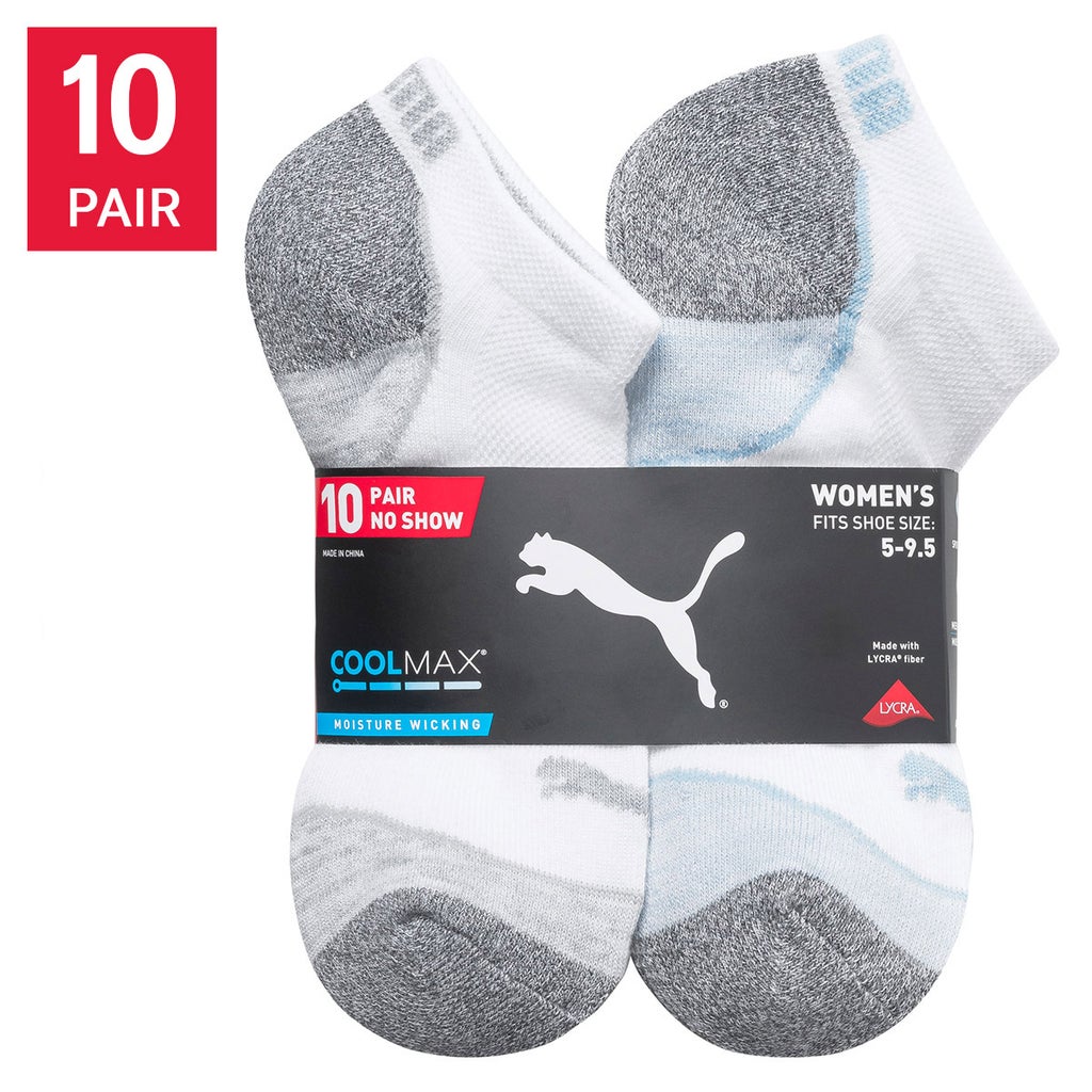 PUMA Women's No Show Sock, 10-pair - image 2