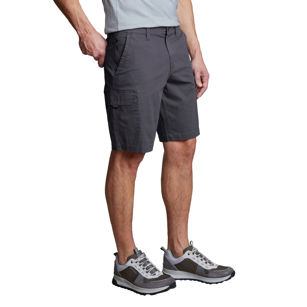 [color:gray] Copper & Oak Men's Cargo Short - Gray - image 2