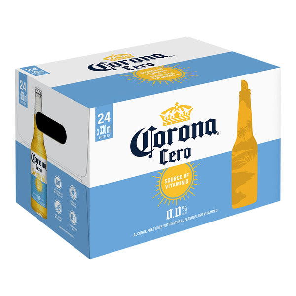 Corona Cero Non-alcoholic Beer 24 × 330 mL