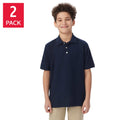 [color:blue] French Toast Youth 2-pack Polo - Blue - image 1