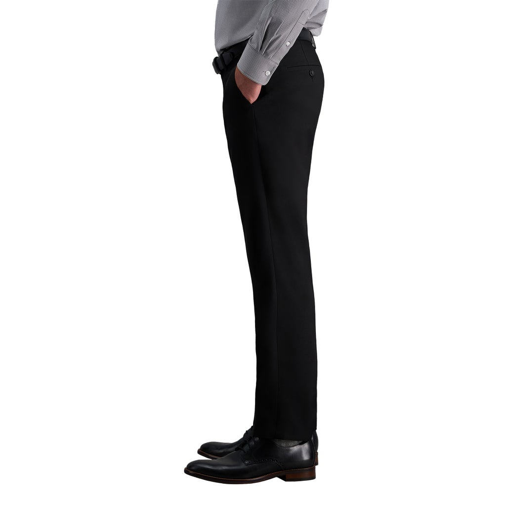 [color:black] Haggar Men's Dress Pant - Black - image 7