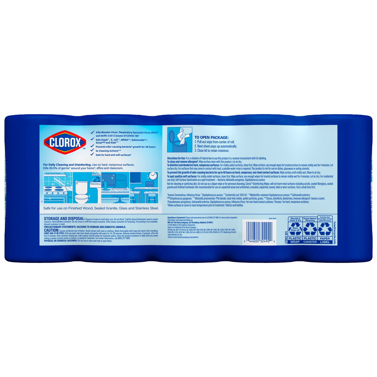 Clorox Disinfecting Wipes, Variety Pack, 425 Wipes - image 3