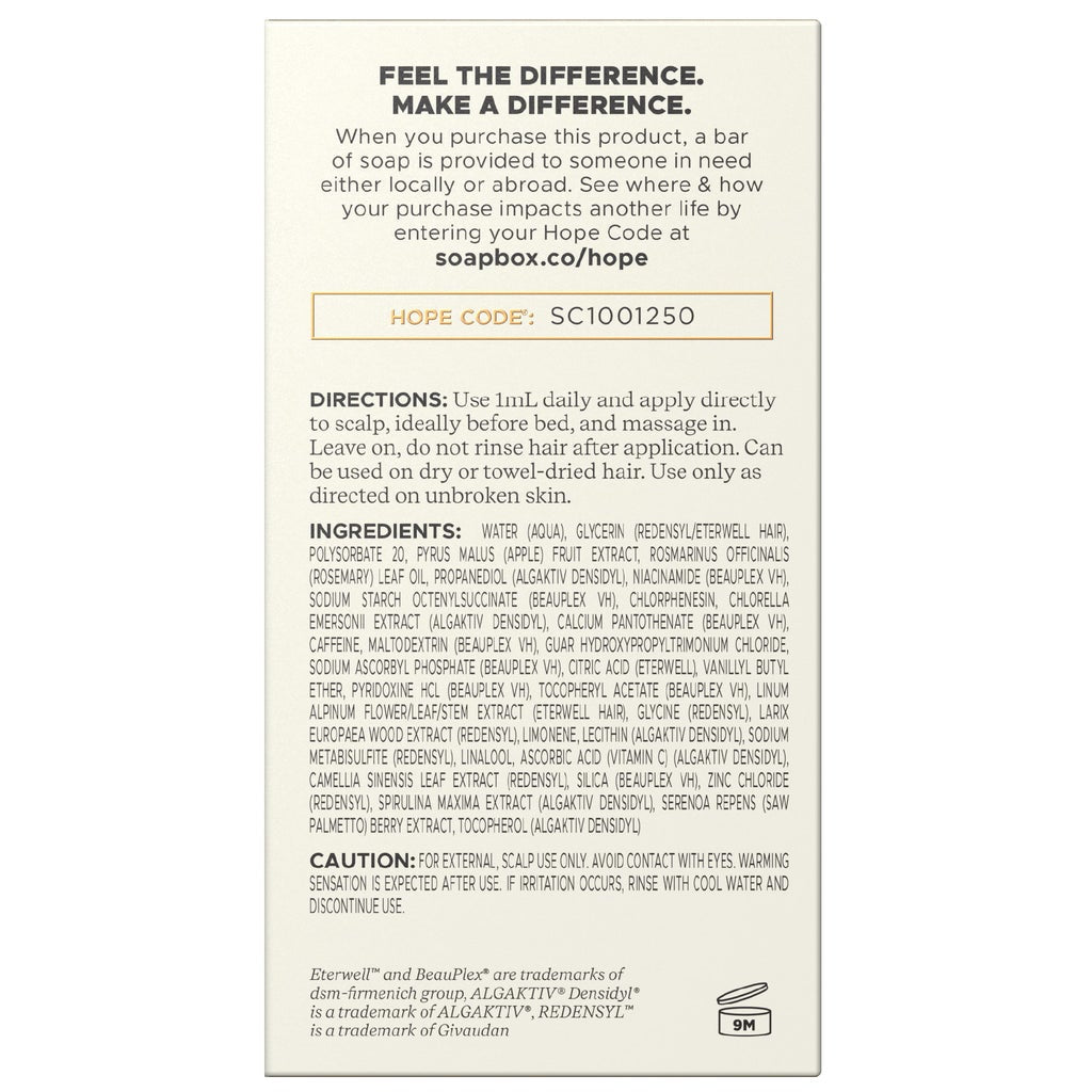 Soapbox ProGRO Density+ Scalp & Hair Serum, 1 fl oz - product image