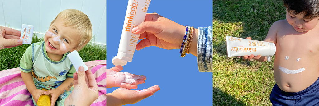 Thinkbaby Sunscreen Lotion + Sunscreen Stick Set - image 3