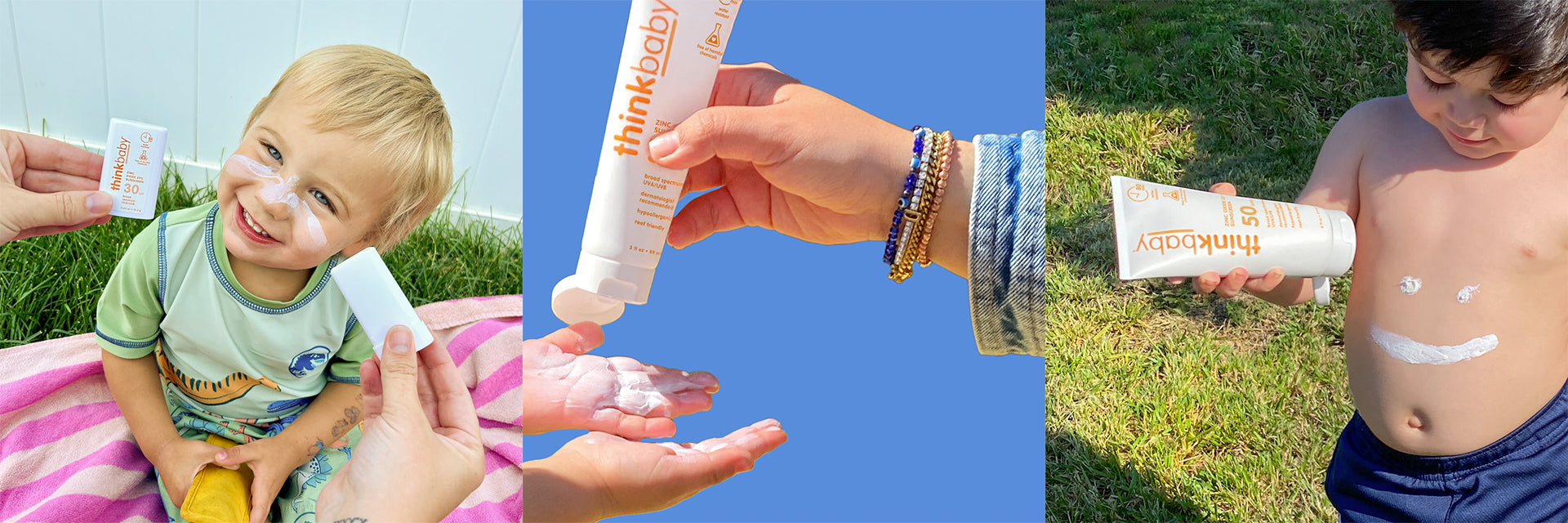 Thinkbaby Sunscreen Lotion + Sunscreen Stick Set - image 3