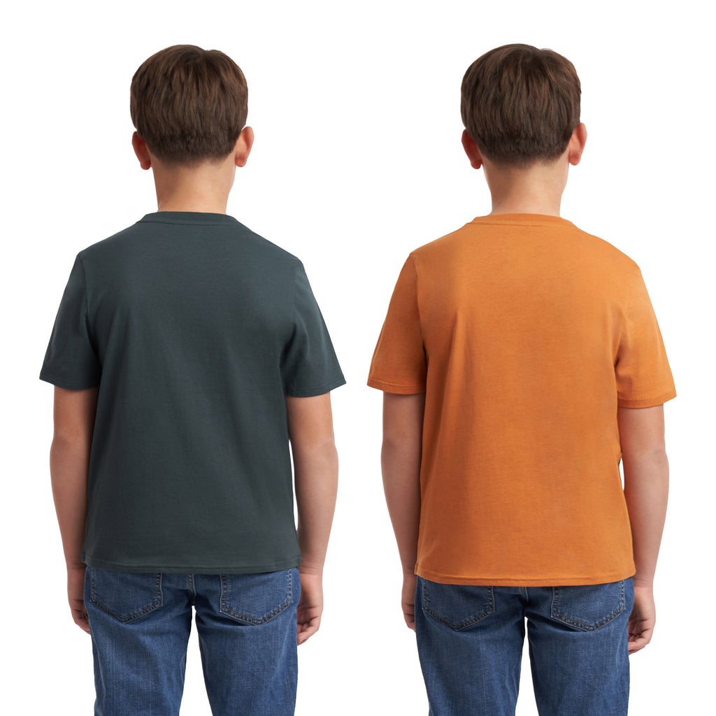 [color:green] Timberland Youth 2-pack Tees - Green - image 10