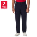 [color:blue] French Toast Youth 2-pack Chino Pant - Blue - image 1