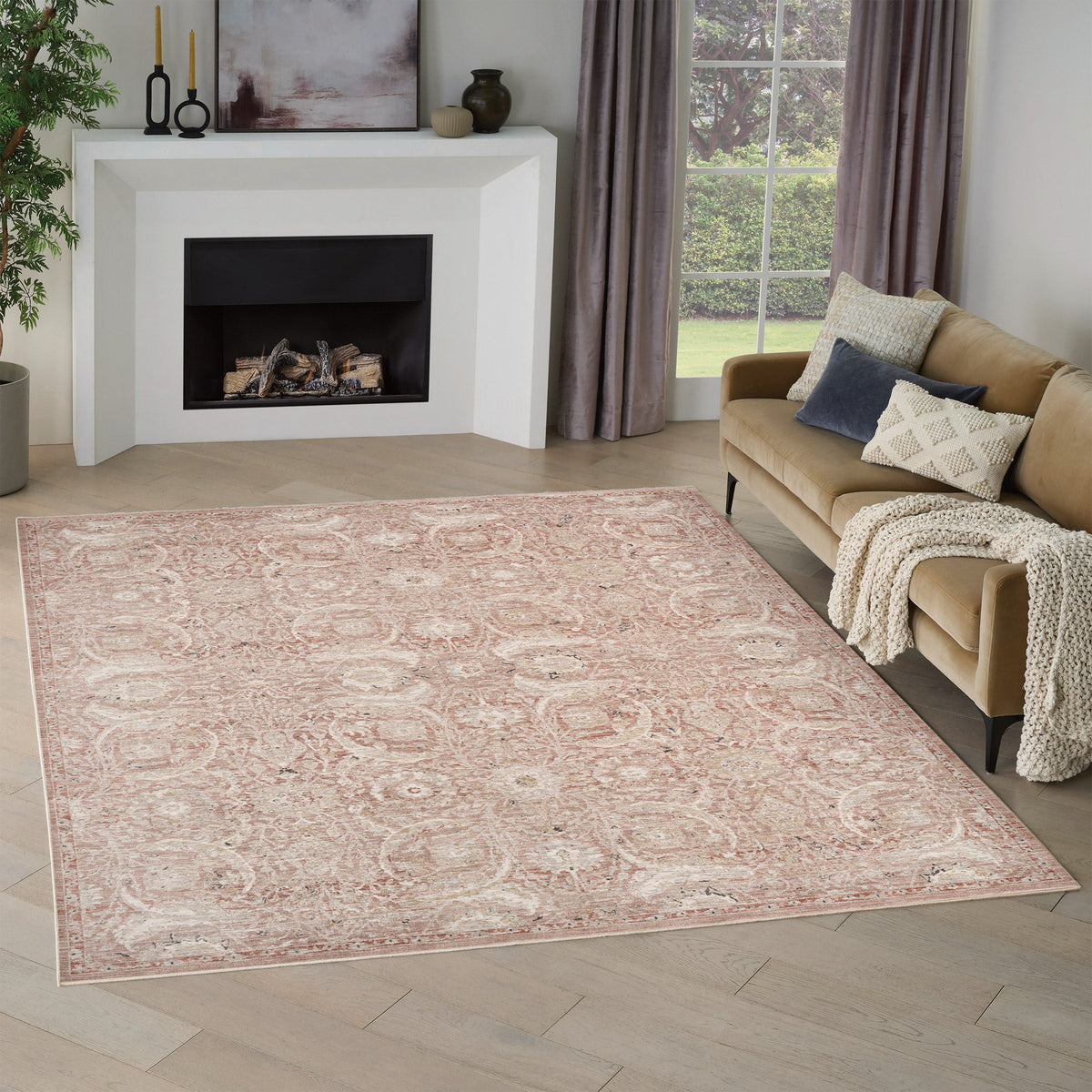Nourison Antiqua Area Rug, Leigh, 7'10” x 10'2”