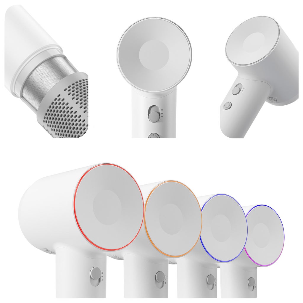 [color:white] Laifen SE Hair Dryer + Travel Bag - 1400 Watts - White - image 4