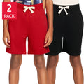 [color:red] Gap Youth 2-pack Seam Pocket Short - Red - image 1