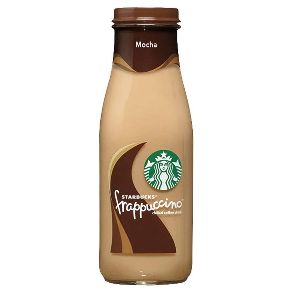 Starbucks Frappuccino Chilled Coffee Drink, Mocha, 13.7 fl oz, 12 ct