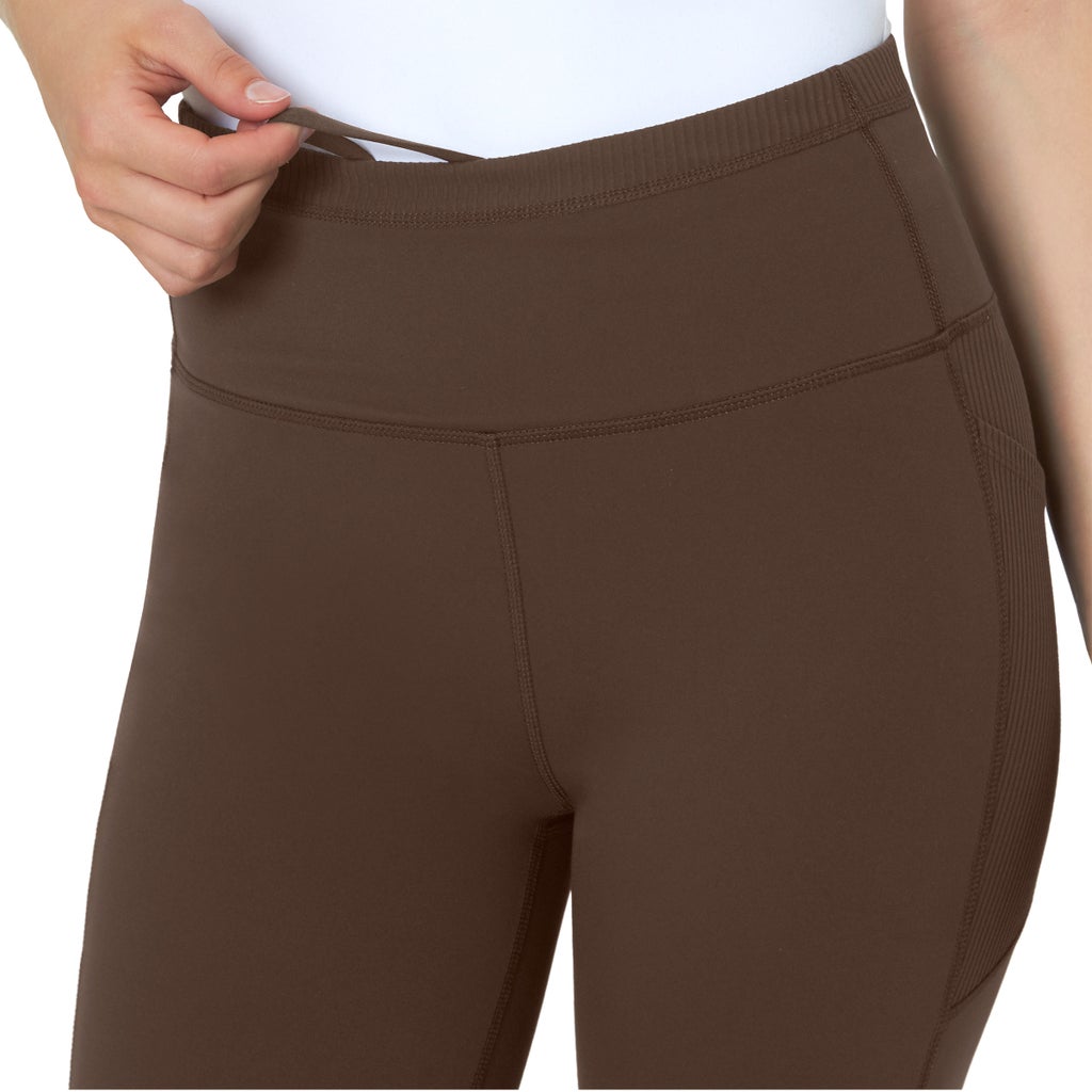 [color:brown] Mondetta Women's Bike Short - Brown - image 3